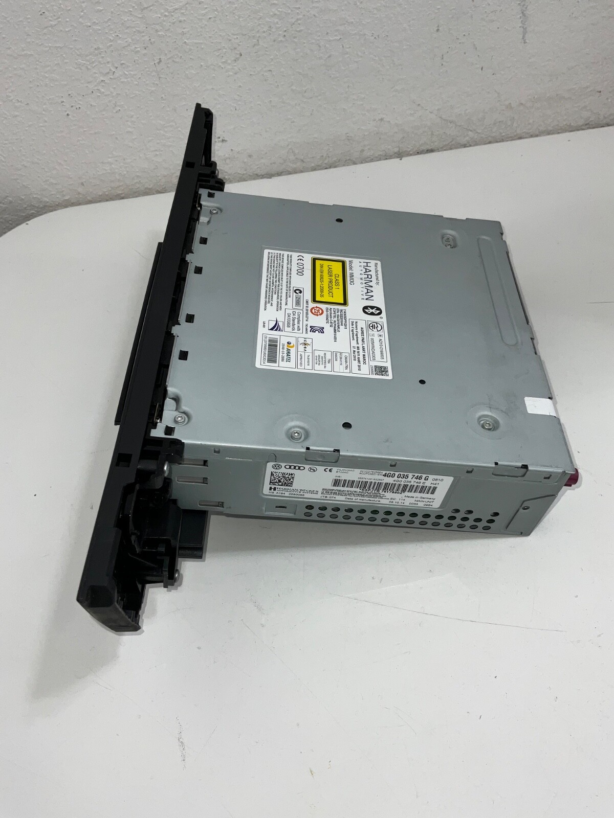 2015 Audi A6 CD PLAYER FM AM Module Control Panel AD100169005 OEM
