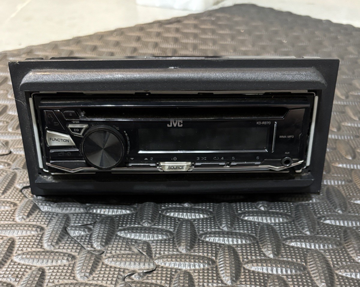 JVC KD-R370 Car Stereo CD MP3 WMA Player Radio Receiver – Free shipping