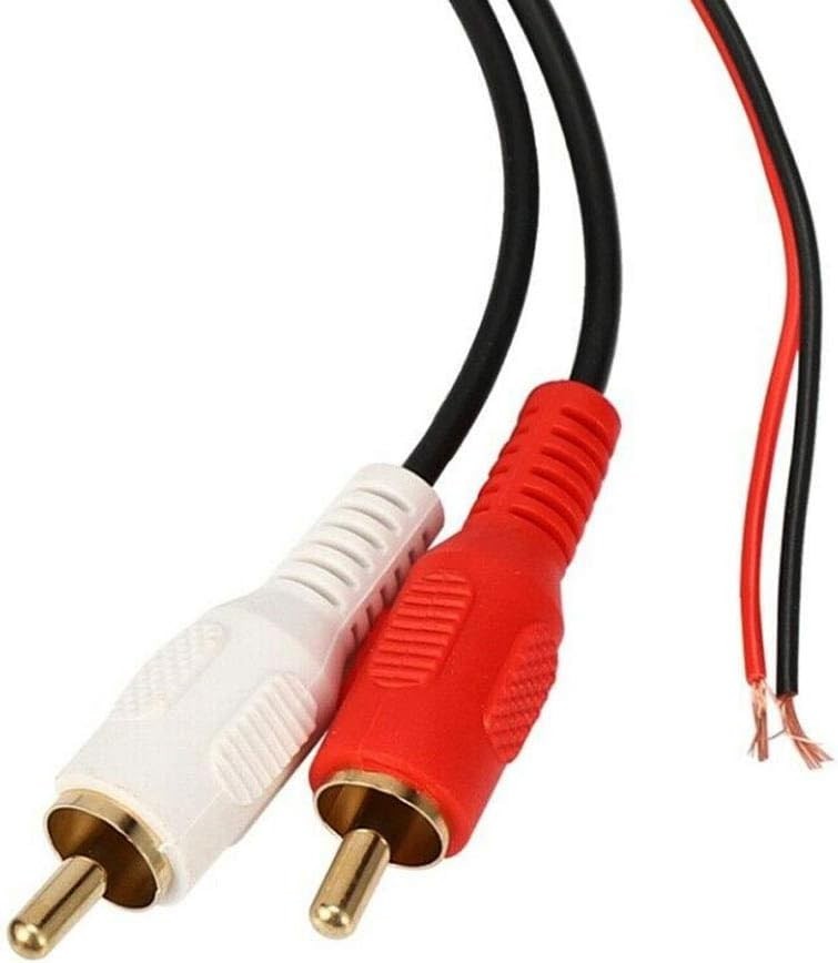 Car Audio Stereo Bluetooth AUX Receiver Module 2 RCA Interface Cable Adapter