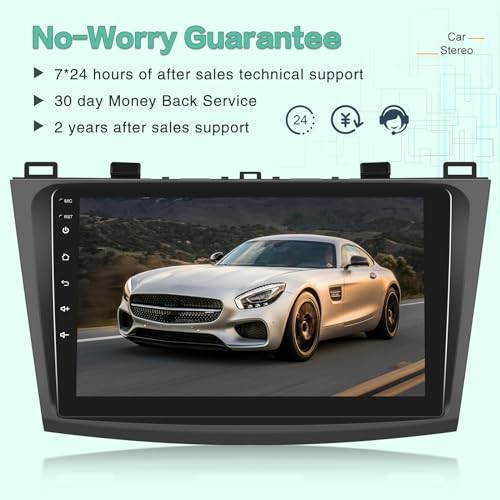 [2G+64G] Car Radio for Mazda 3 2009-2013, Android 13 Touch Screen Car Play