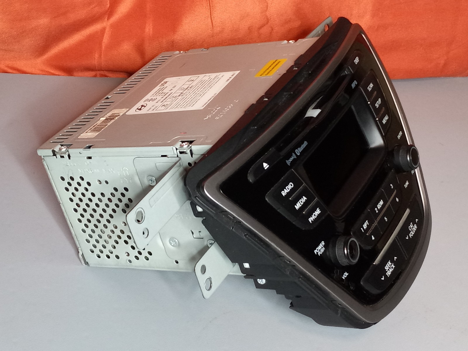 2013 HYUNDAI ELANTRA AM FM CD MP3 RADIO ID-96170-3X165RA5 Ver.224