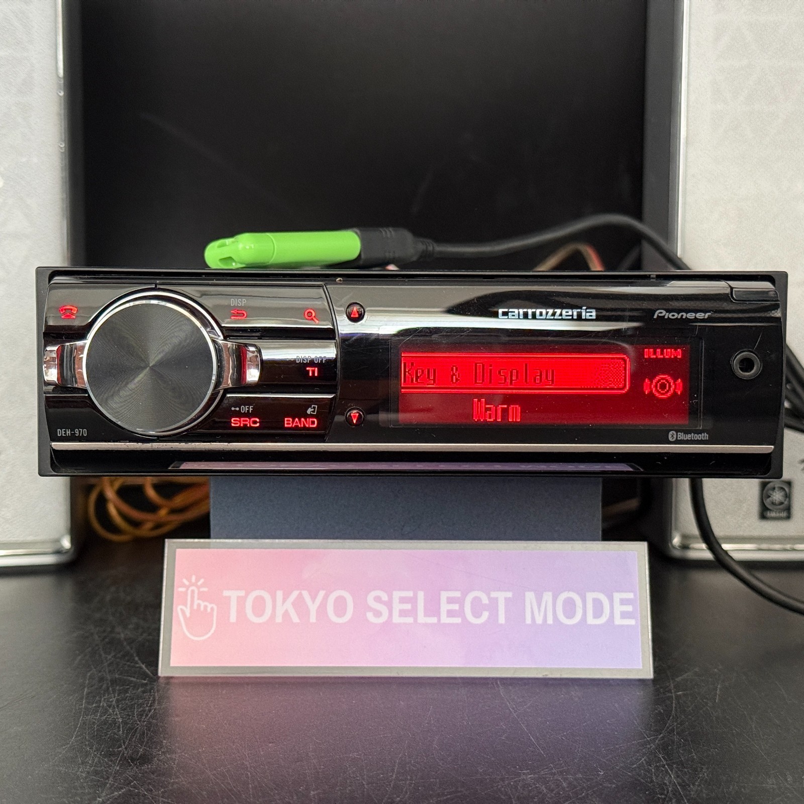 Carrozzeria DEH-970 1DIN Car Audio CD Bluetooth USB Receiver w/Remote JDM Tested
