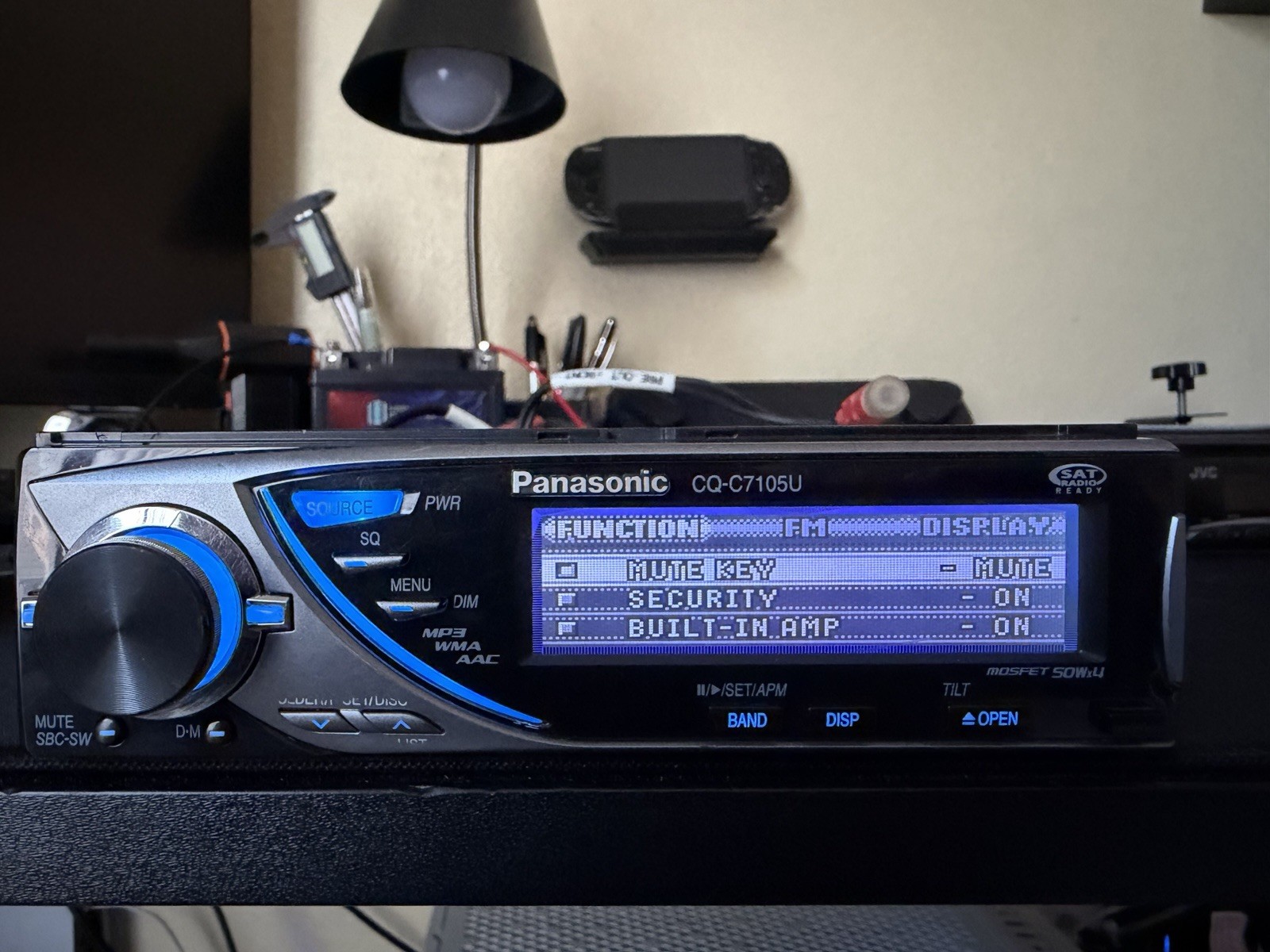 Panasonic C7105U Retro Dolphin Car Stereo