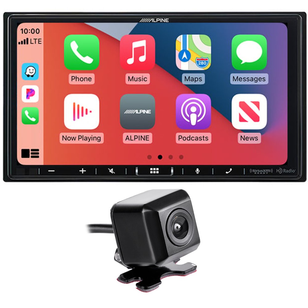 Alpine iLX-407 | 7″ Double DIN Digital Multimedia Receiver w/ Camera