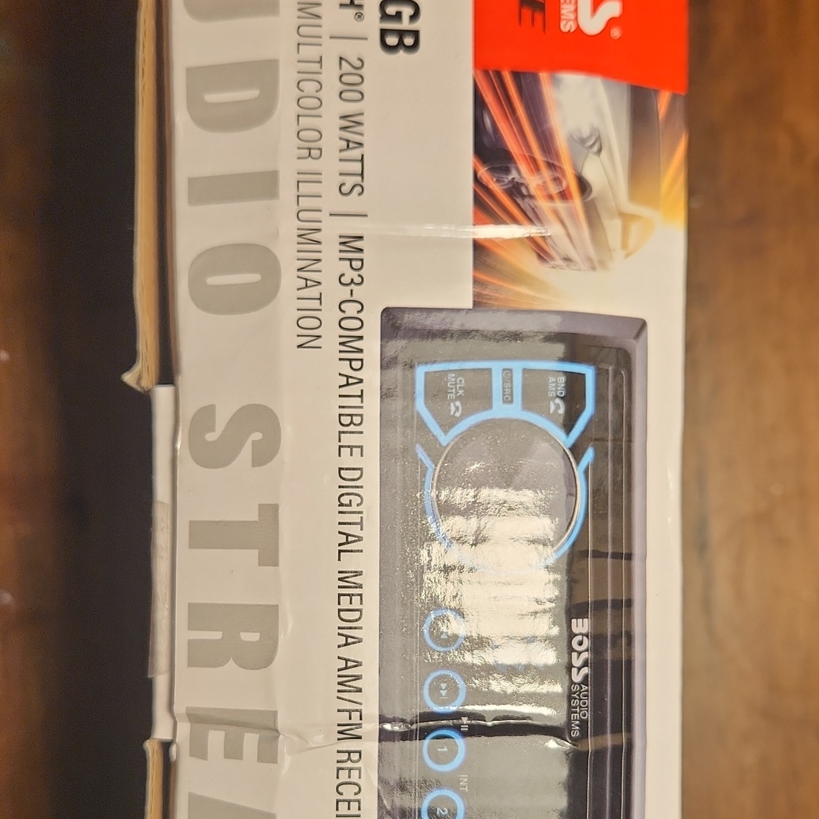 BOSS Audio Systems 455BRGB Bluetooth Digital Media Receiver AM/FM USB MP3