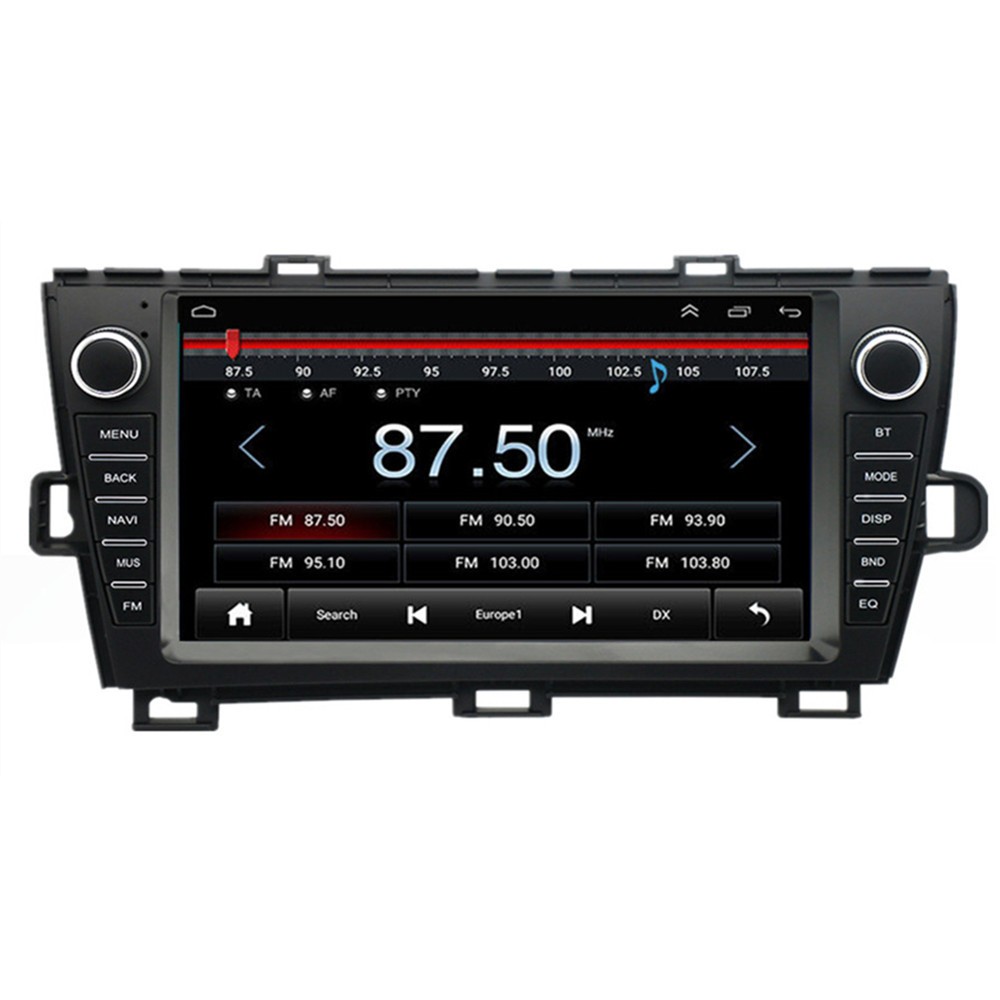 9In Car Touch Screen Player FM Radio USB WIFI Fit For Toyota Prius 2010-2015 RHD