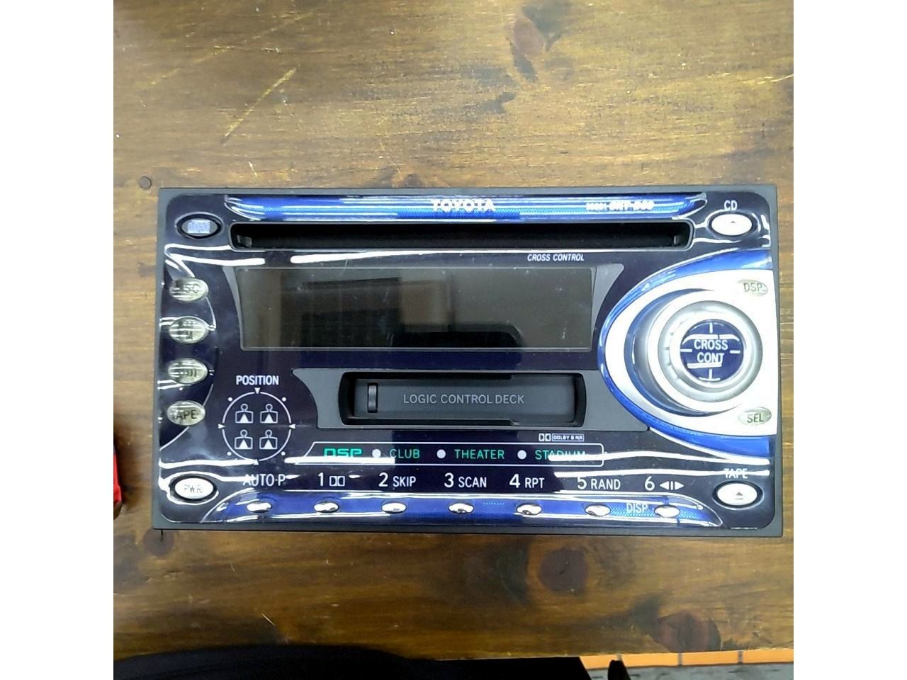 Fujitsu Ten CKT-D59 Cassette Deck Genuine OEM for Toyota Old School Car Audio JD