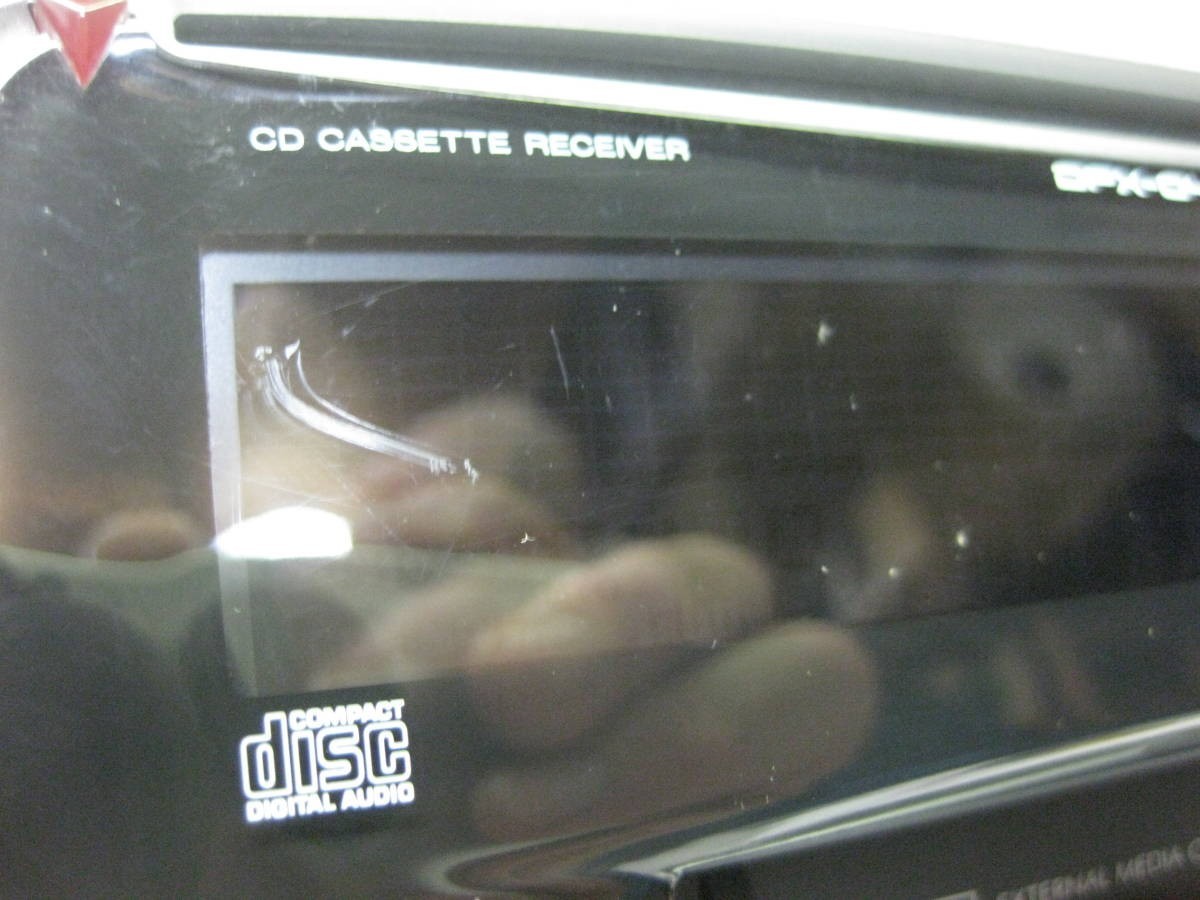 KENWOOD DPX-04U 2DIN Car Audio System Player CD Cassette FM/AM Receiver Tuner