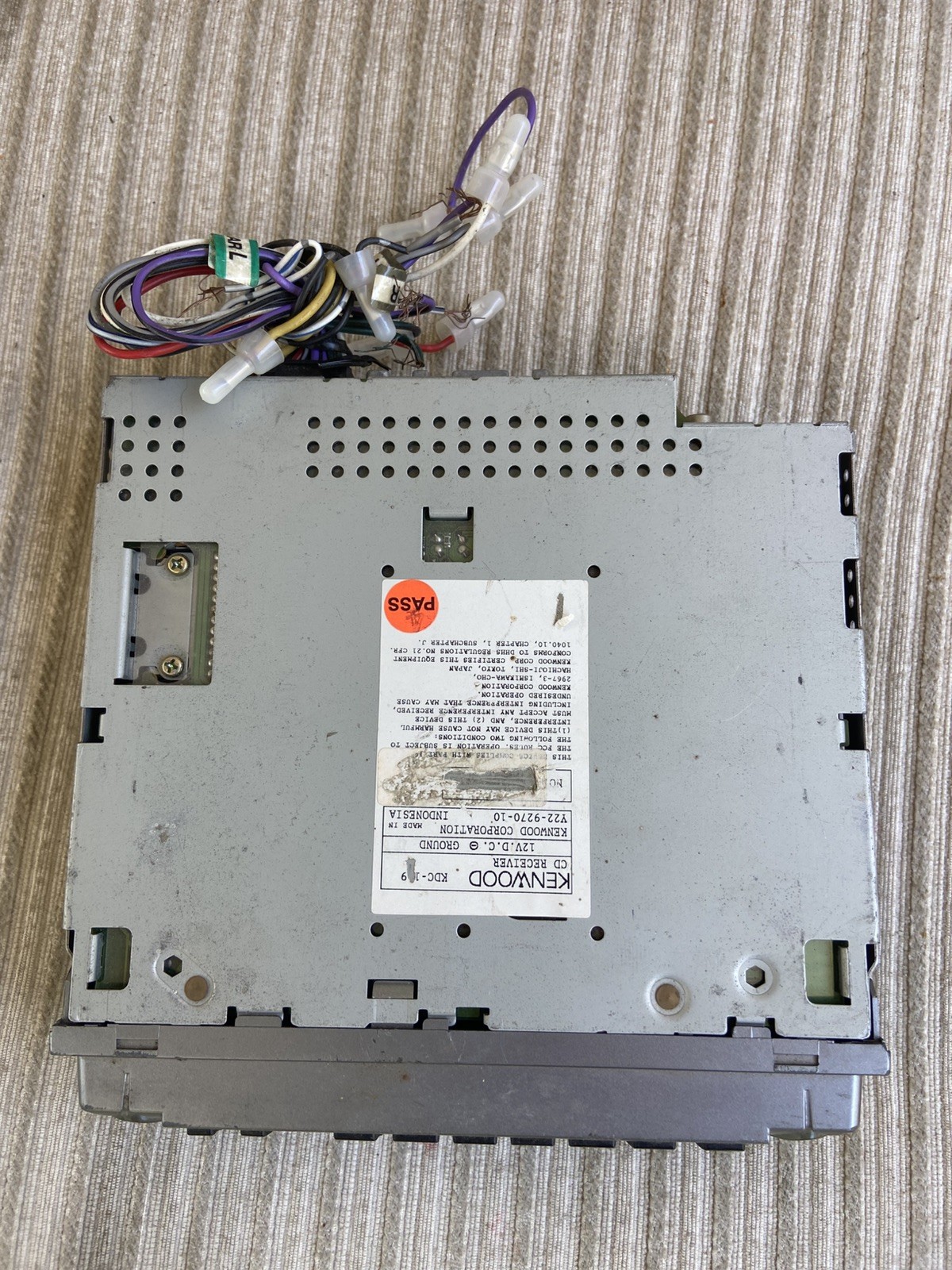 Kenwood CD Receiver KDC-119 180W Max Power CD-R RW Free Ship