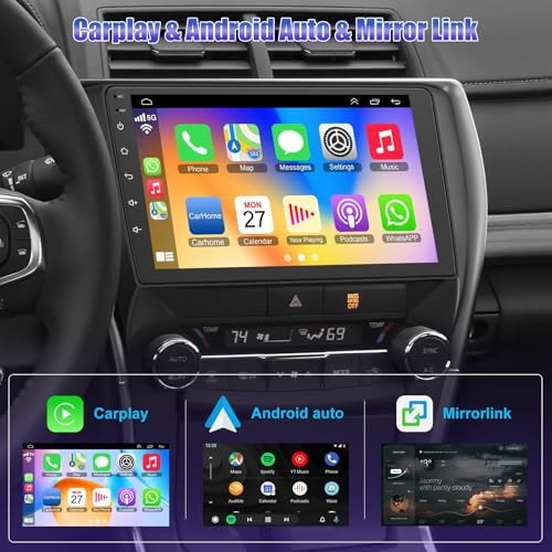 Car Radio Stereo for Toyota Camry 2015 2016 2017 4GB+64GB(For Camry 2015-2017)