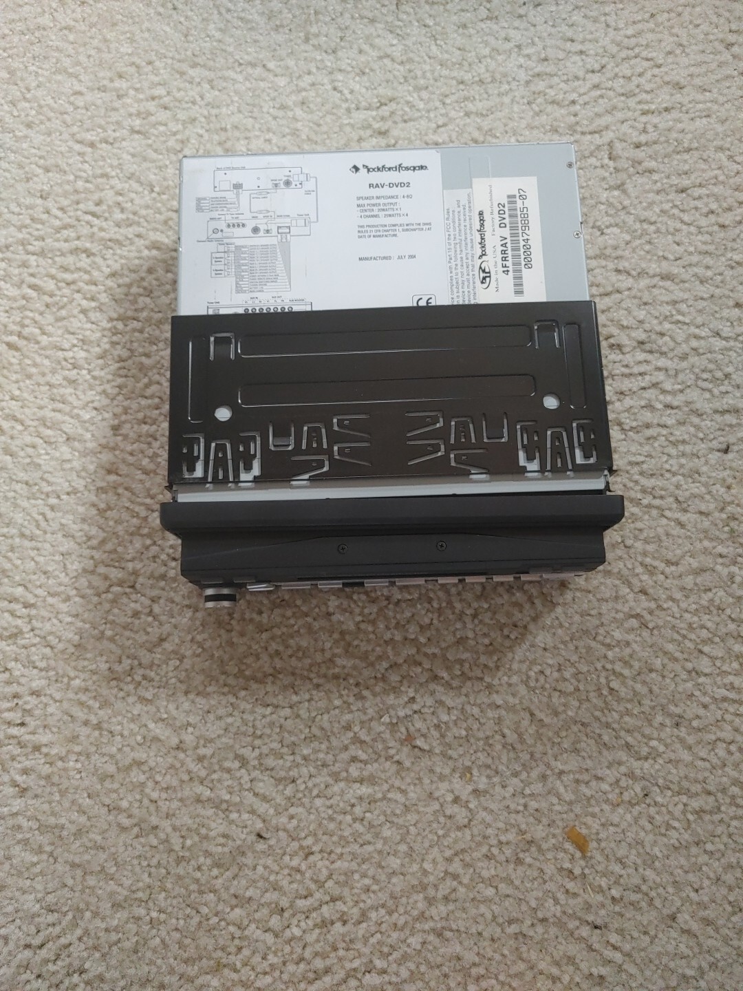 Rockford Fosgate RAV DVD2