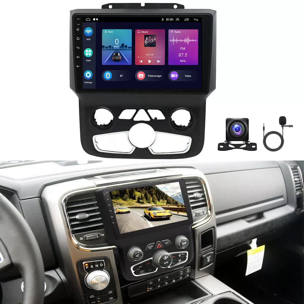 2+32G Android 13 Carplay Car Stereo Radio For Dodge Ram 1500 2500 3500 2013-2019