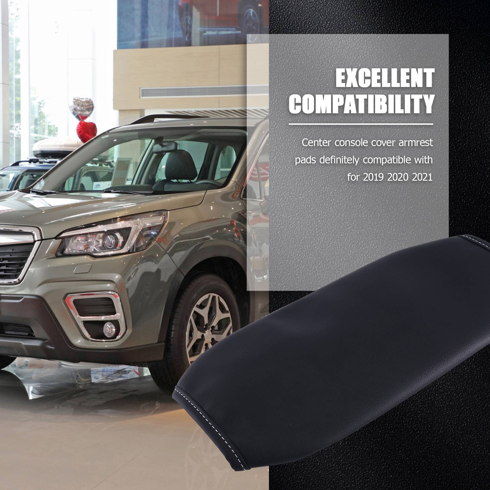 Car Center Console Armrest Cover Armrest Cushion Pad for Forester 20196635