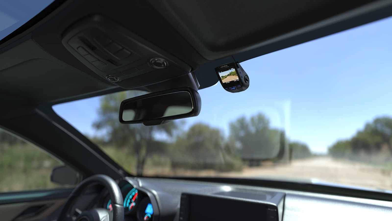 Rexing V1P 4K Dual Dash Cam Front+Rear 2160p+1080p Wi-Fi G-Sensor Loop Record