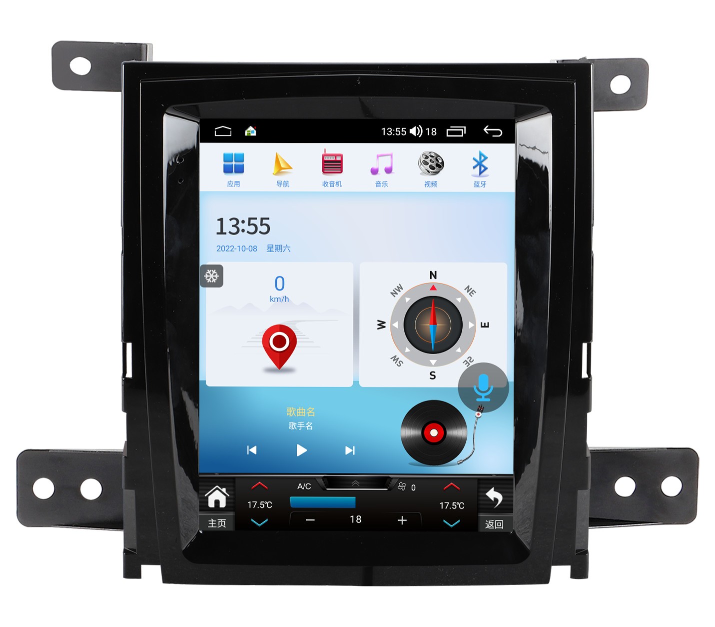 10.4″ Android 13 Car Radio For Cadillac STS 2007-2012 GPS Carplay 6+128GB Stereo