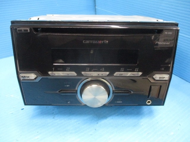 Pioneer Carrozzeria FH-3100 2DIN CD USB AM FM Receiver Near Mint JAPAN