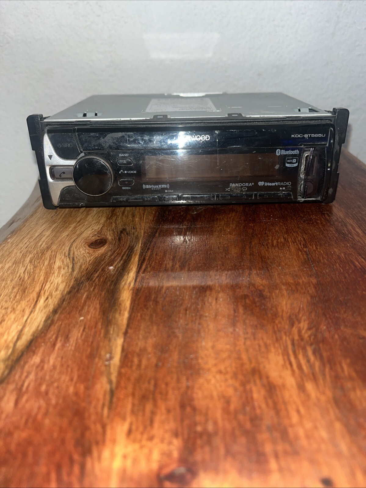 Kenwood KDC-BT565U Bluetooth CD MP3 iPhone Android Pandora XM AM FM USB Aux 6-Ch