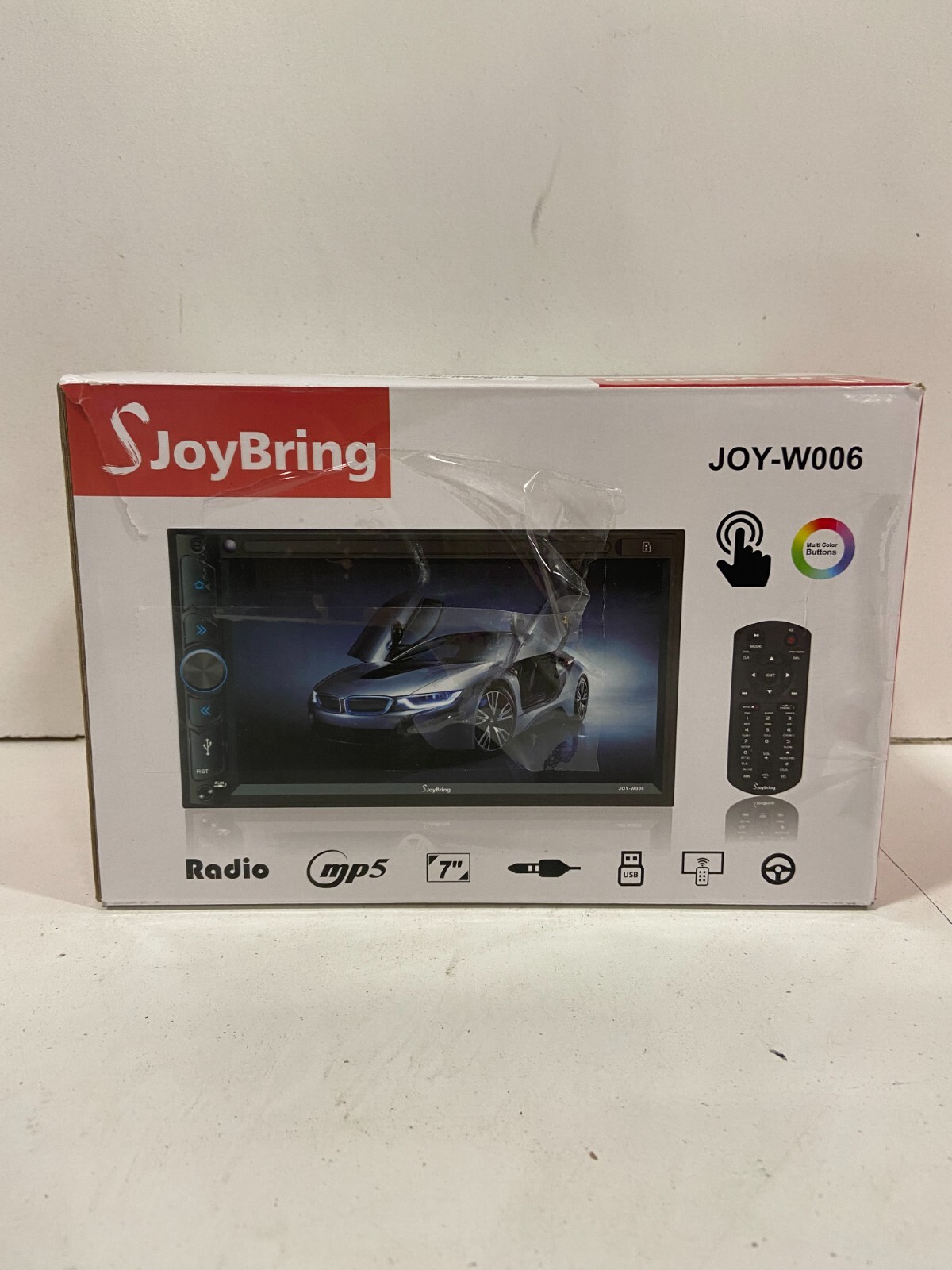 JoyBring JOY-W006 Black Stereo 7″HD With Hardware