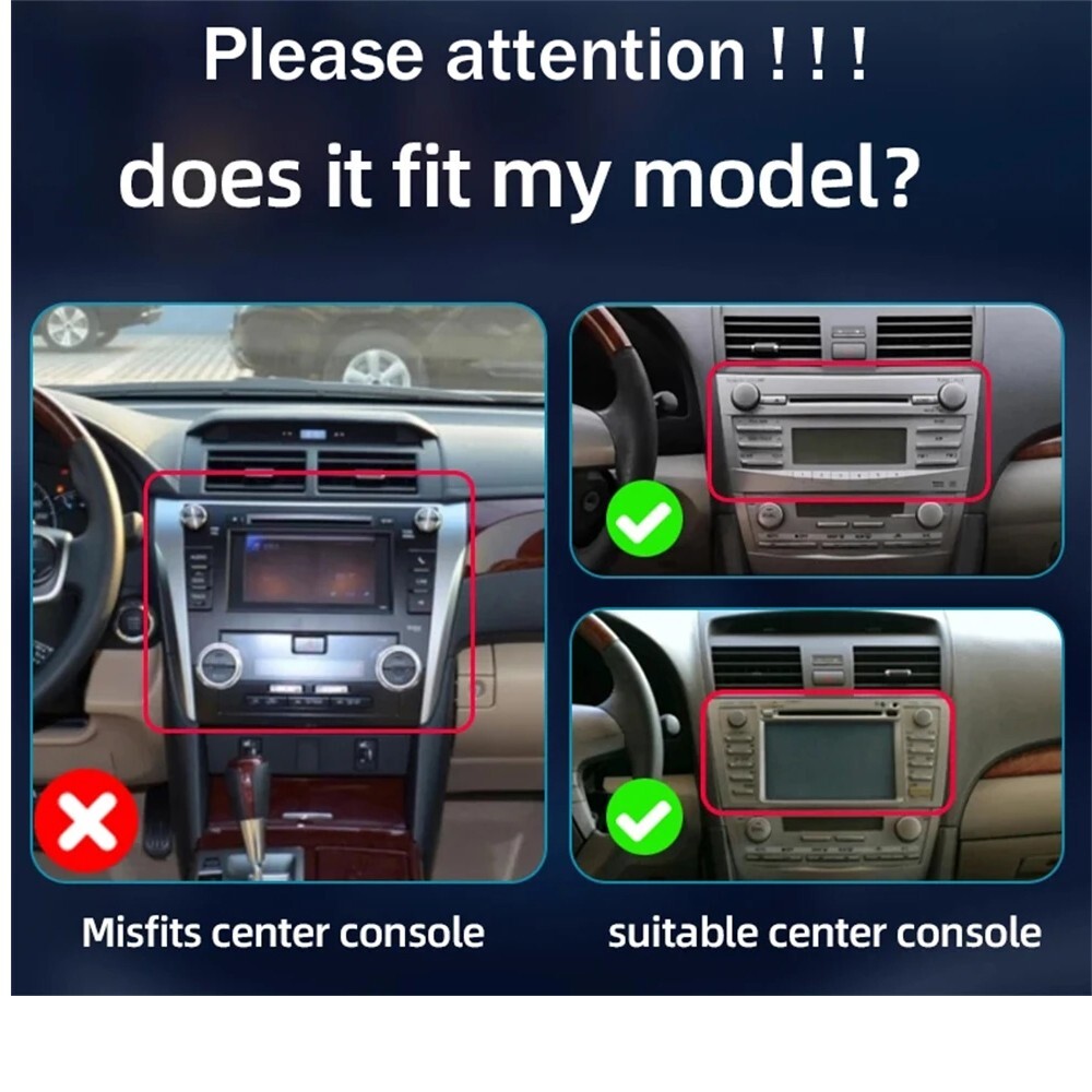 Car Carplay Android Radio For Toyota Camry 2007-2011 Car Stereo Head Unit 32GB