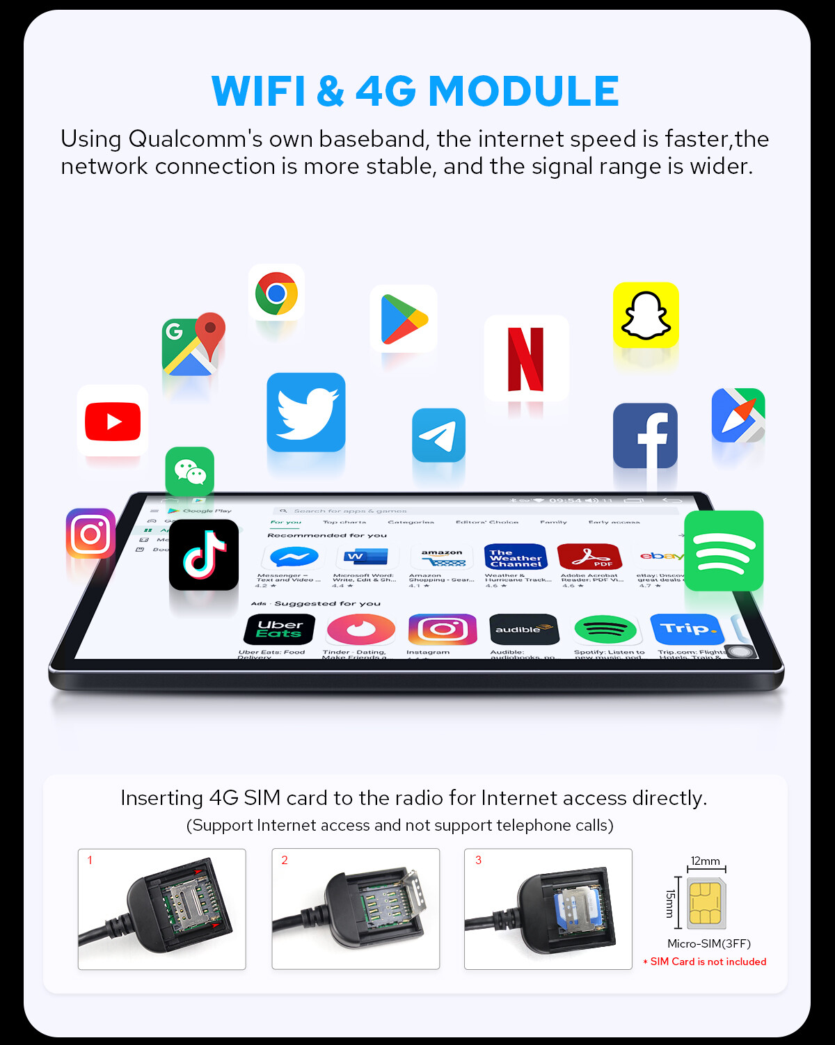 Plug&Play 10.1 Inch Android Radio For Subaru Forester Impreza WRX STi 2013-2018