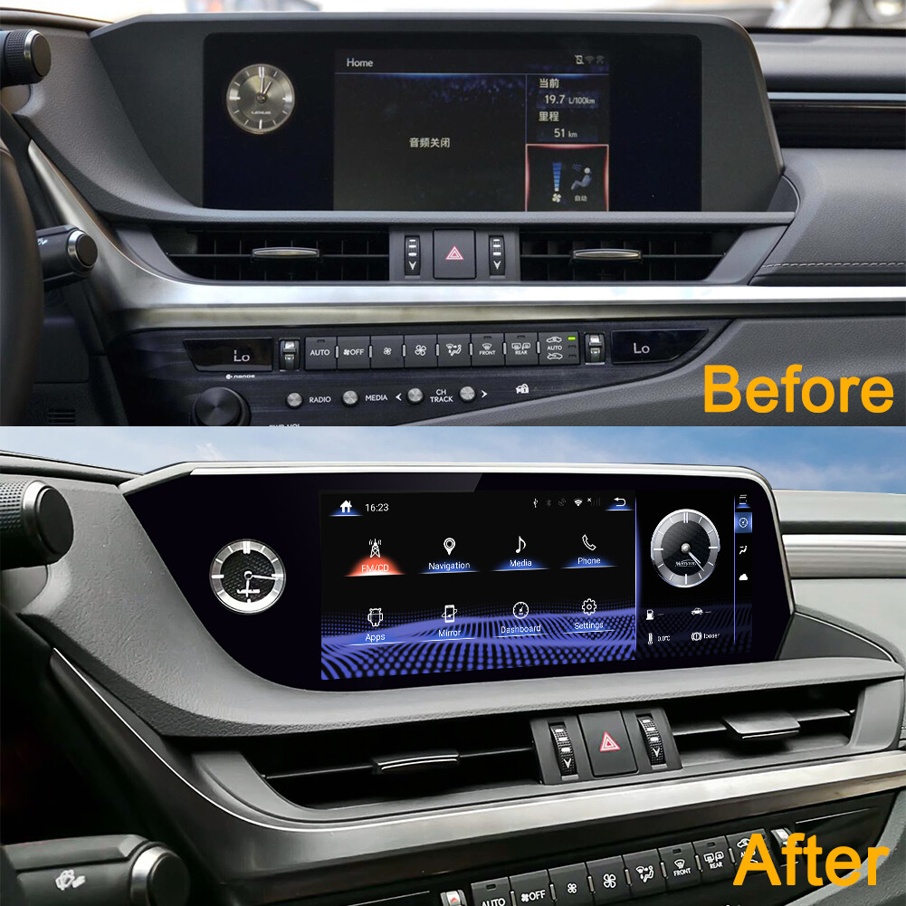 Car Navigation For Lexus ES ES200 ES250 ES350 ES300h 2018-2021 Android 13 Player