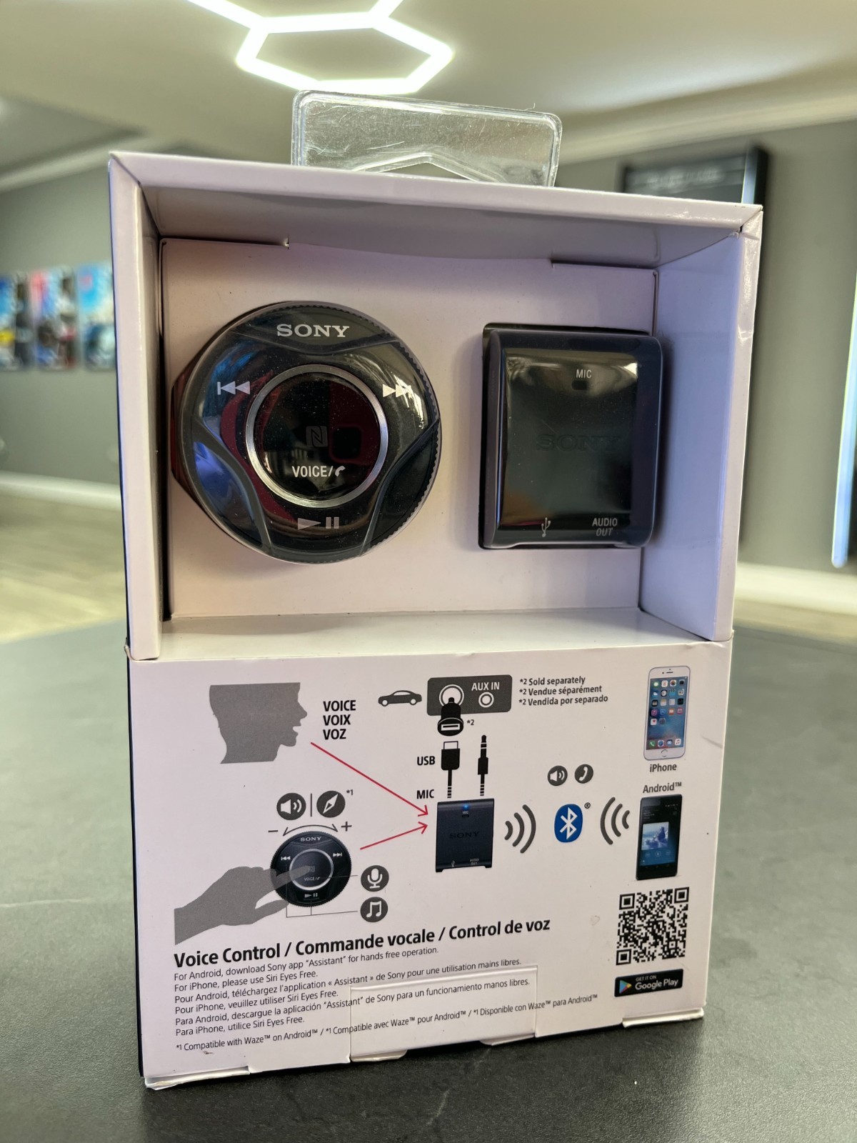 Sony In-Car Bluetooth Commander RM-X7BT