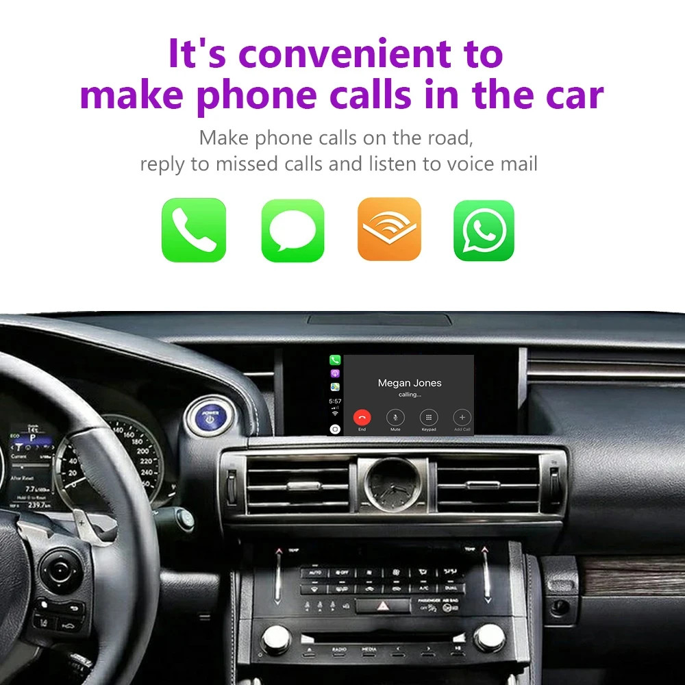 Wireless Carplay Android Auto for Lexus NX RX is ES GS RC CT LS LX LC UX 14-19