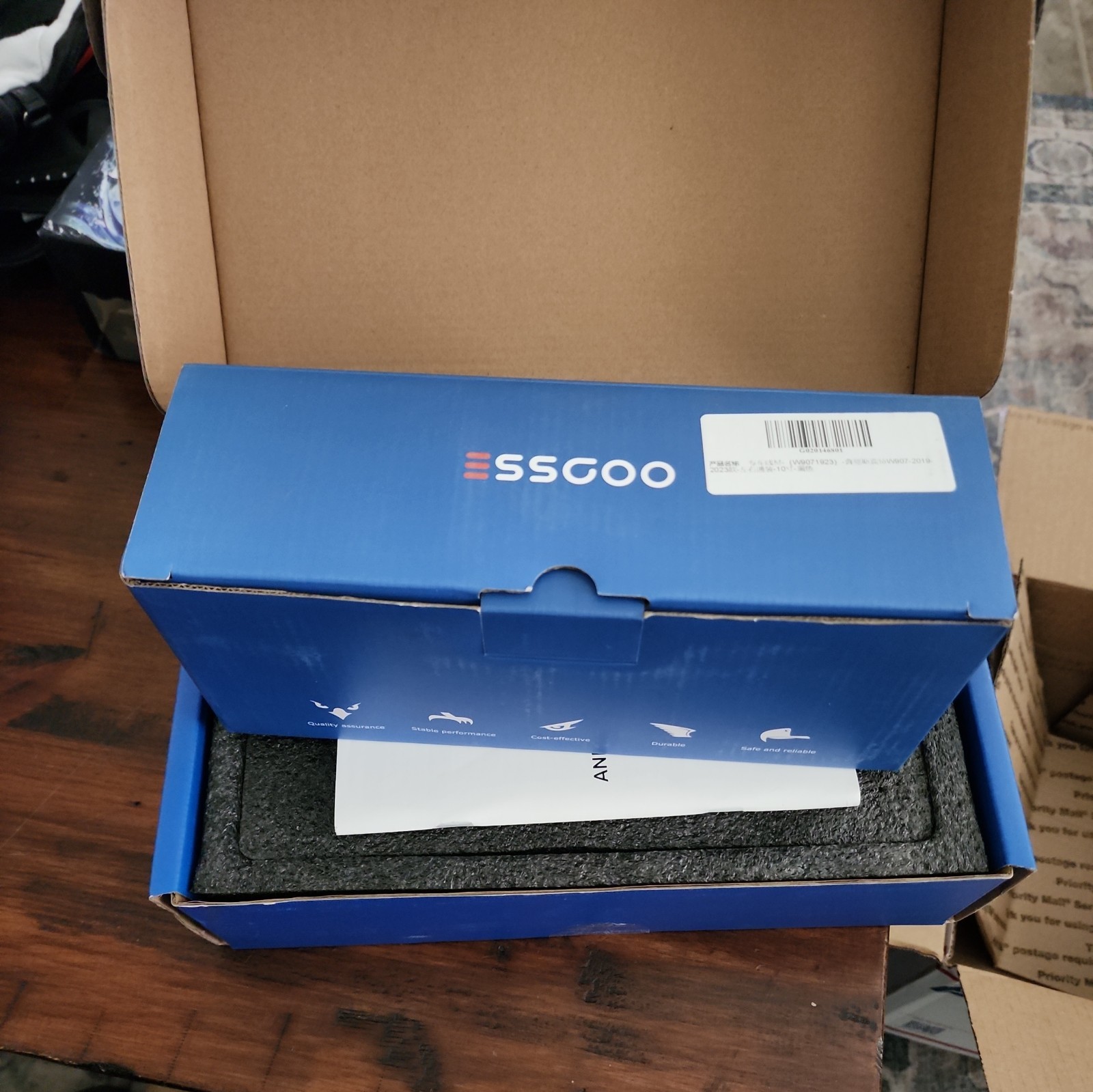 ESSGOO Vehicle Player Car Audio In-Dash Unit 2A54W-AR7001 FCC ID 12V 10A new