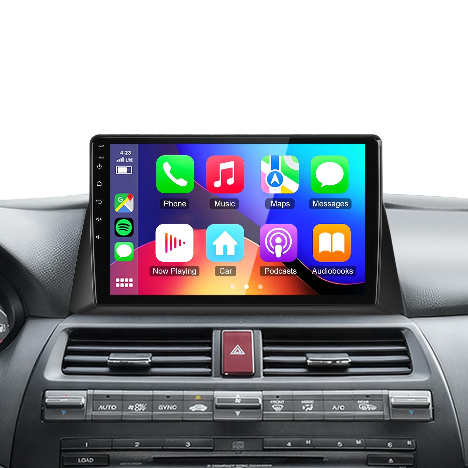 10″ Wireless CarPlay & Android Auto Stereo for 2008–2013 Honda Accord