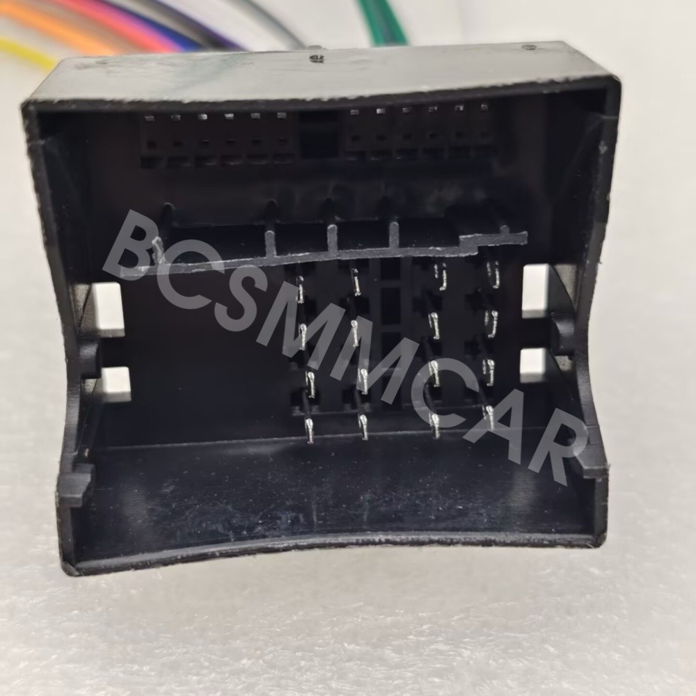 Fit For 2004-2012 BMW E90 E91 E92 E93 Stereo Double DIN Dash Kit Harness Adapter