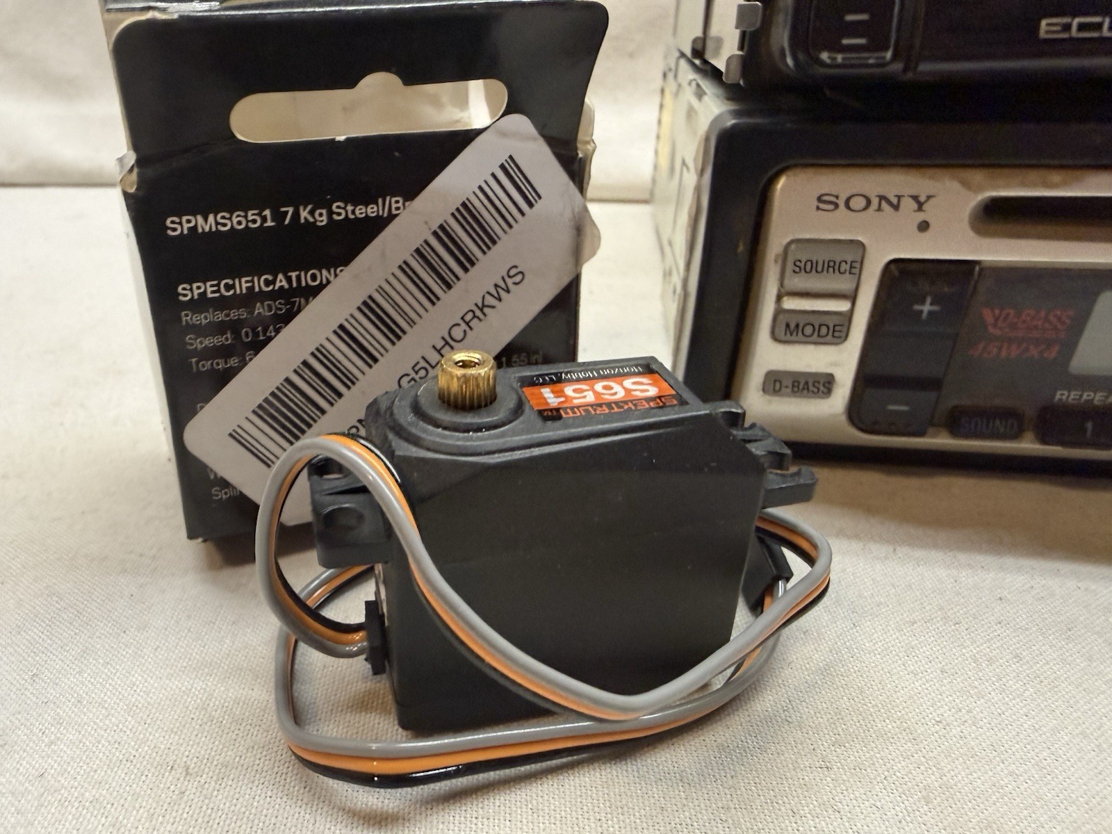 Car Audio Compact Disc Player Lot: Sony CDX-1200 & Eclipse 5331 – Parts /Repair