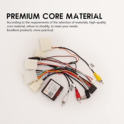 16PIN Car Stereo Wiring Harness Canbus for Toyota Camry RAV4 Corolla Tundra
