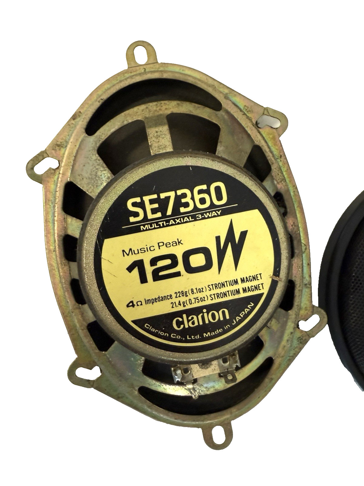 Clarion Car Audio SE7360 Speaker 5×7 – 120w (Toyota, Ford, Chrysler) Vintage