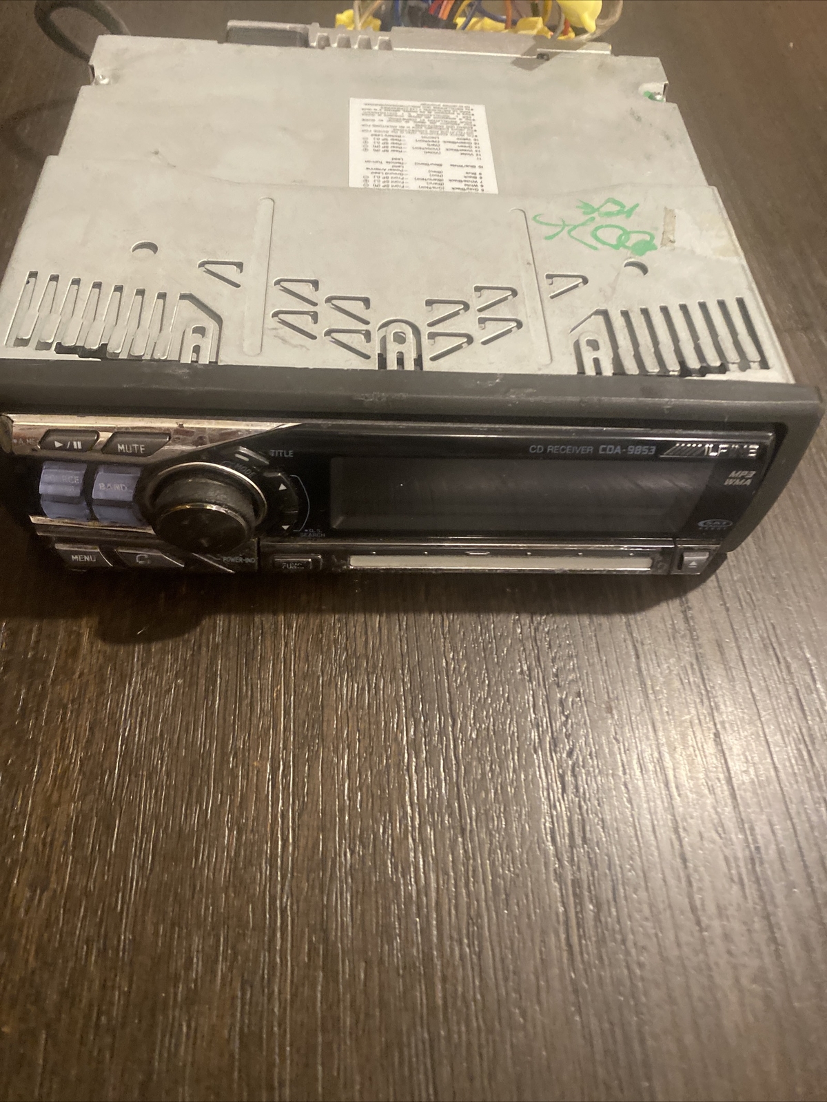 Alpine CDA-9853 CD Player Car Stereo Receiver Deck OEM