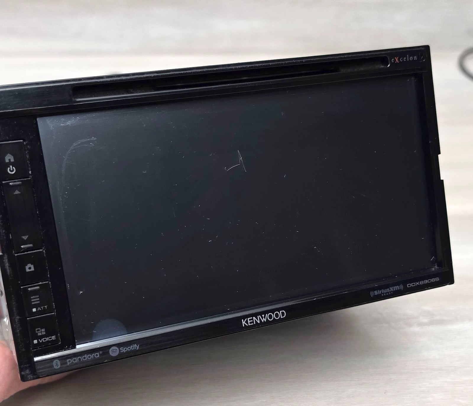 KENWOOD EXCELON DDX6906S DOUBLE DIN TOUCHSCREEN DVD BLUETOOTH HEAD UNIT FM RADIO