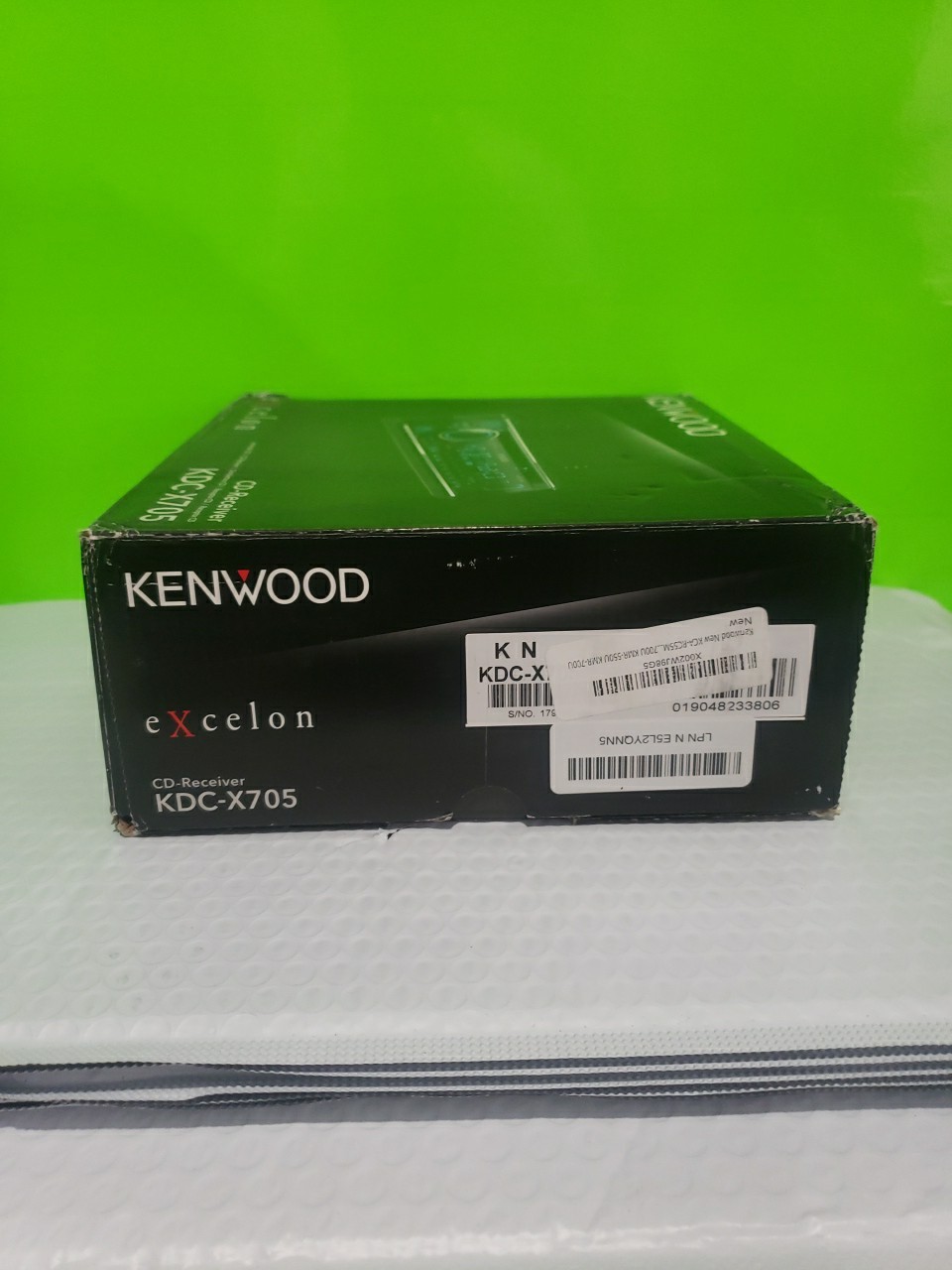Kenwood KMM-X705 1-DIN Bluetooth Car Stereo Digital Media Receiver SiriusXM Good