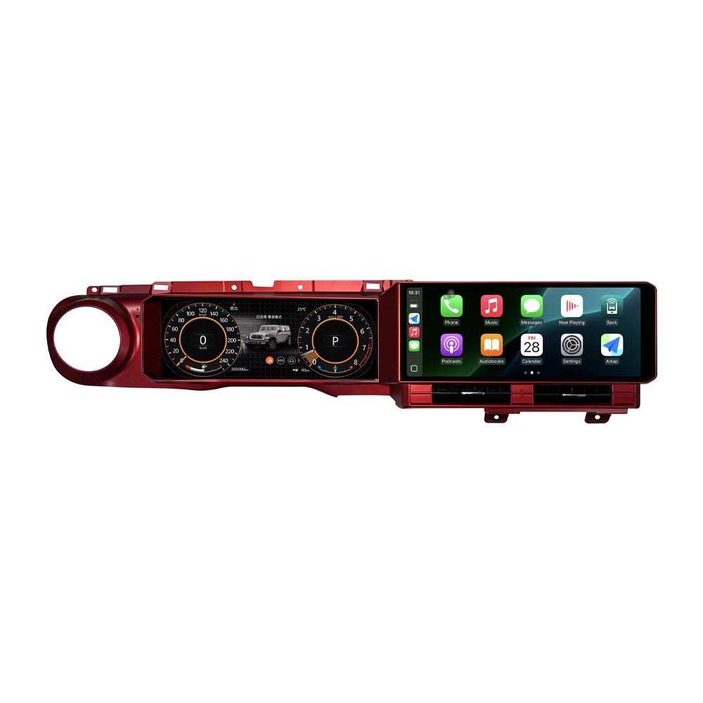 12.3″ For Jeep Wrangler 2018-2022 Car GPS Player Stereo Radio Instrument Cluster