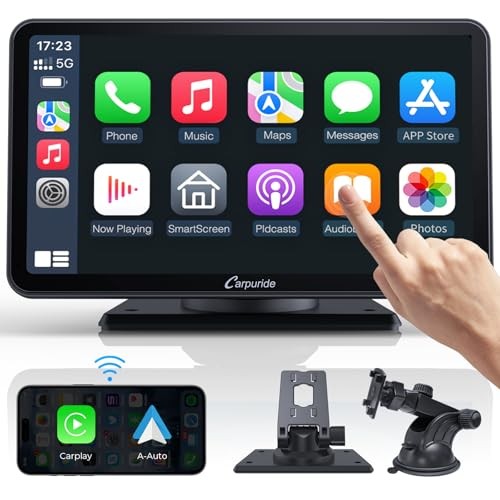 Portable Wireless CarPlay Screen for Car- 7 Inch Car Play Screen 7 inch