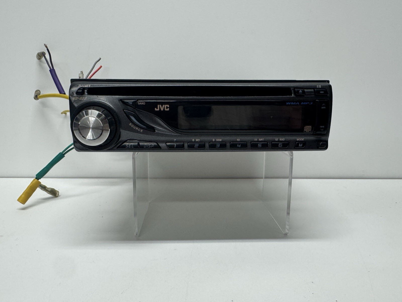 JVC Removable Face CD/radio/WMA/MP3 Player Model KD-S23