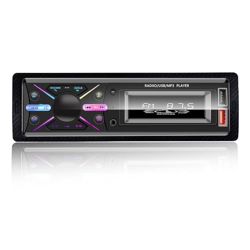 Single Din Car Audio System with APP Control MP3 Player for Car Stereo Radio
