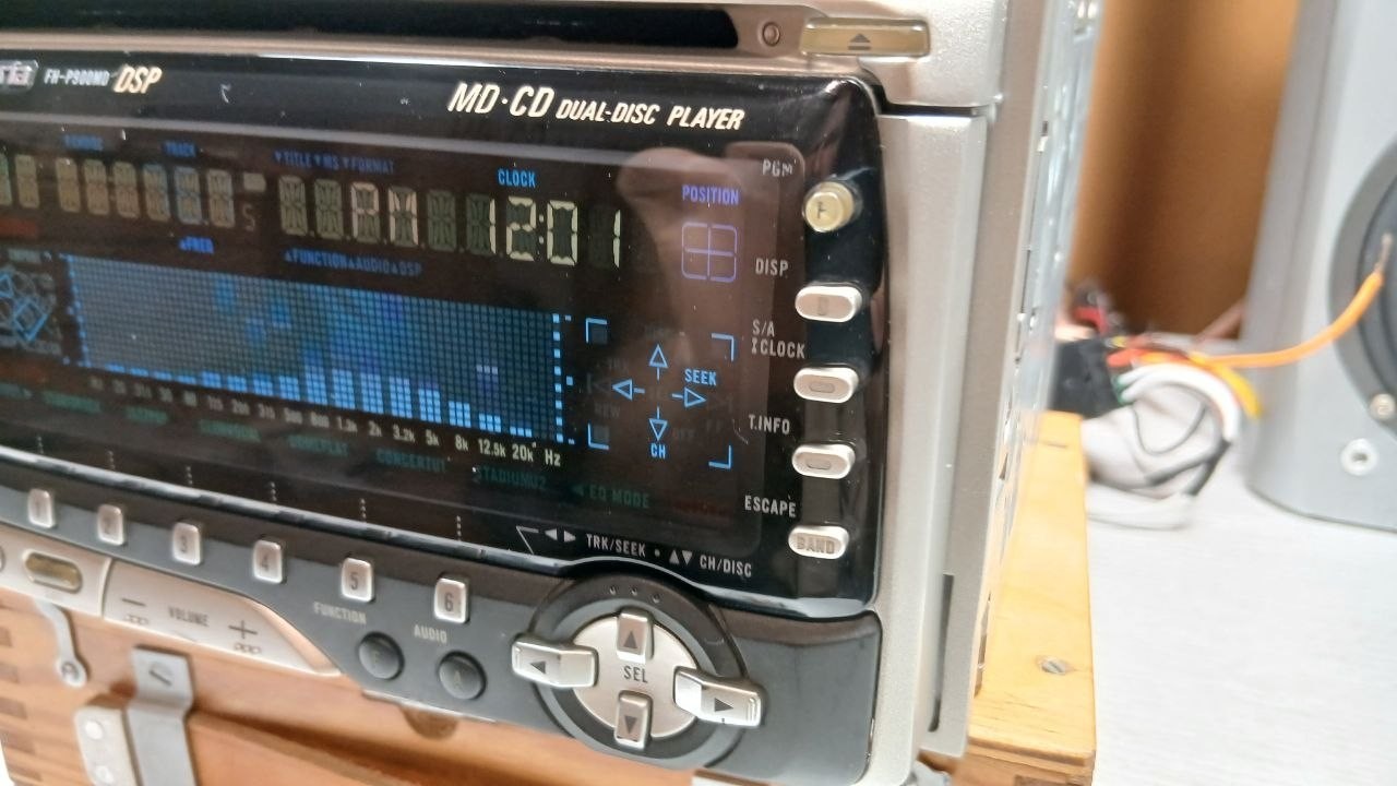 Pioneer FH-P900md Carrozzeria DSP Surround , Bluetooth w/o loss , SERVICED