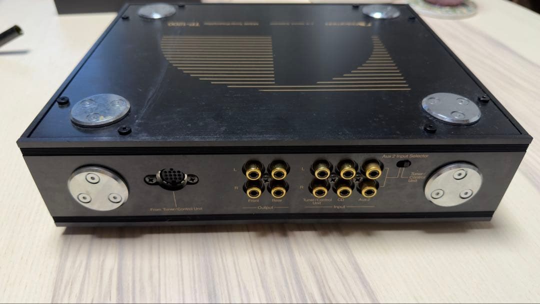 Vintage NAKAMICHI TP-1200 car audio　Integrated amplifier Japan