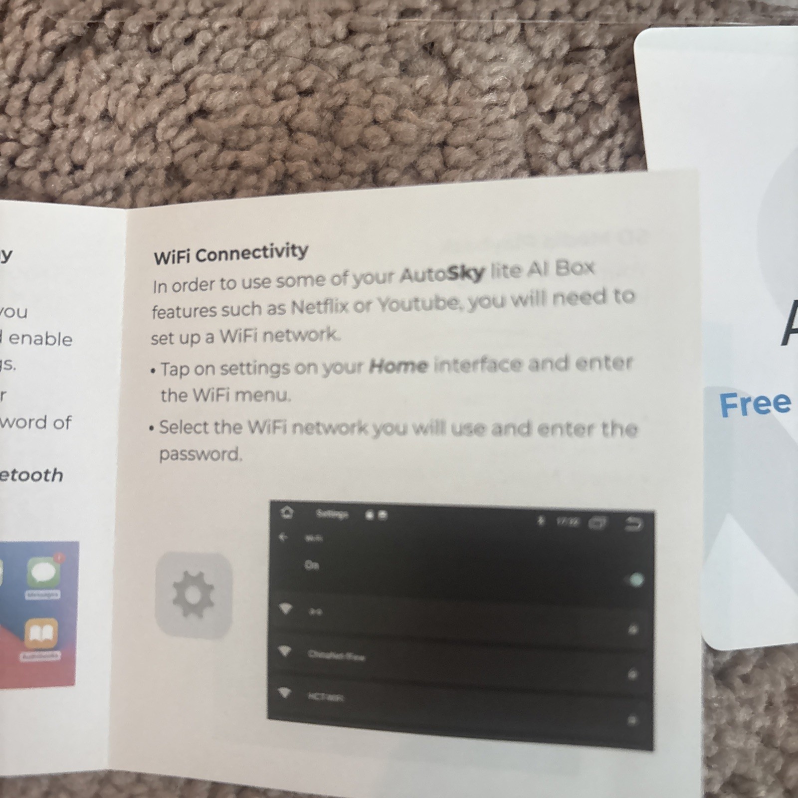 AutoSKY Wireless USB box CarPlay Android Auto Adapter NEW-SEALED