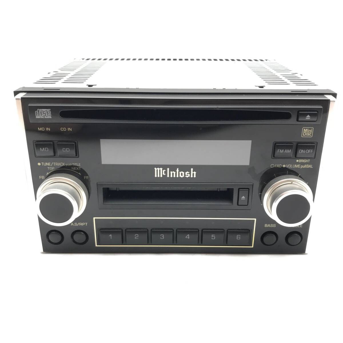 Subaru Legacy BE5 BH5 McIntosh CD MD Stereo Head Unit PF-4025I-C JDM Used Japan