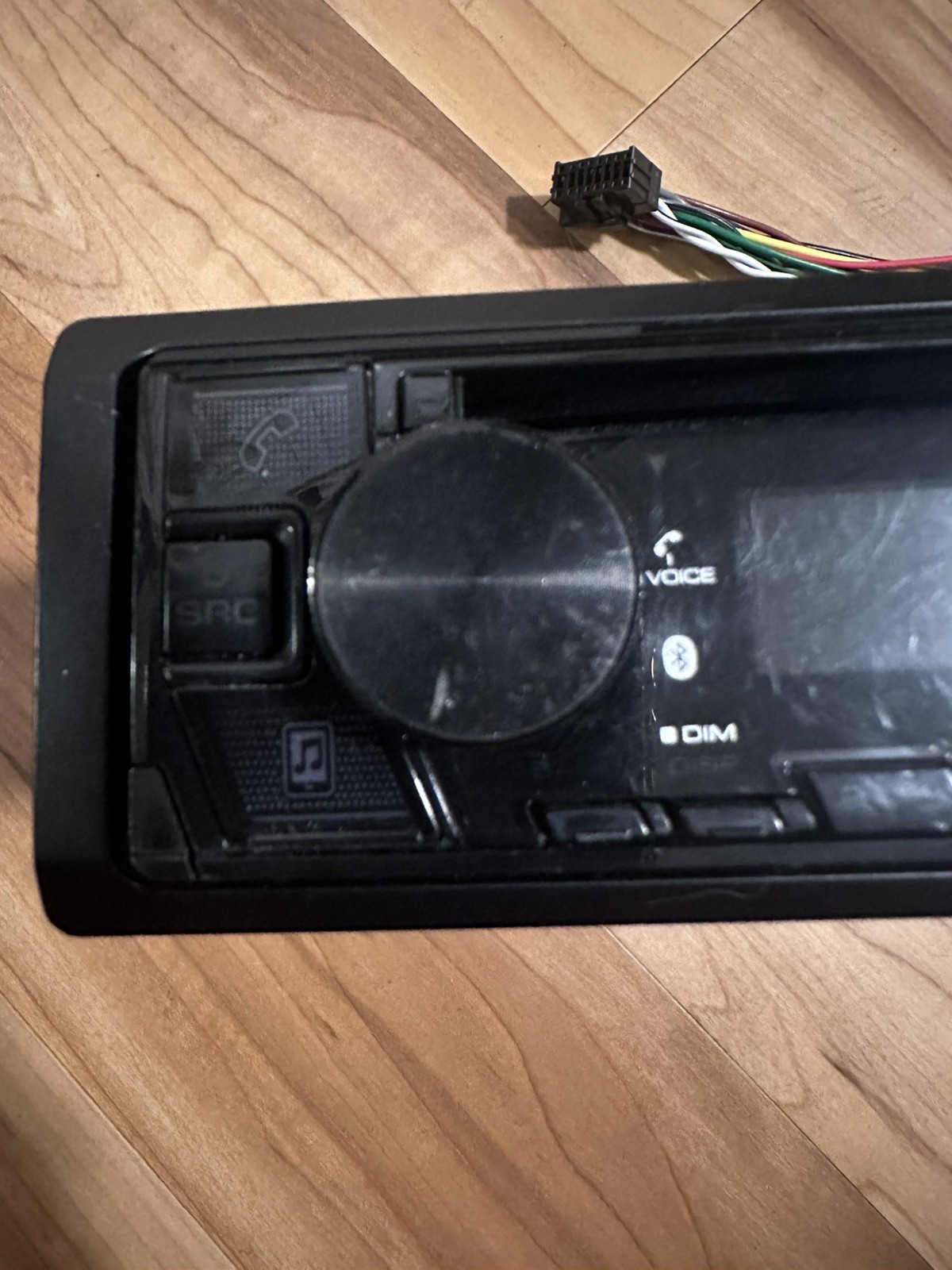 UNTESTED Kenwood KDC-BT268U Bluetooth CD/MP3/USB Car Receiver Detachable Face