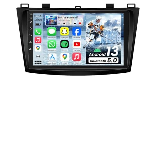 Car Radio Stereo for Mazda 3 2010-2013: 9 Inch Touchscreen with Carplay 9.2Inch