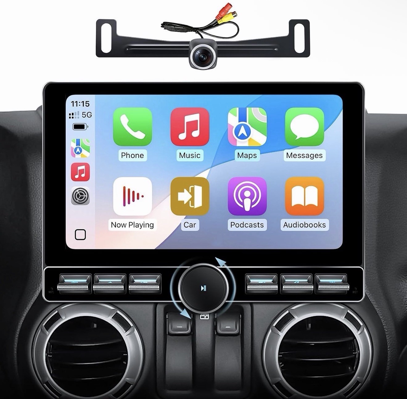 4G+64GB Car Stereo for Jeep Wrangler JK 2007-2018, Dodge Ram 1500 2500 Radio …