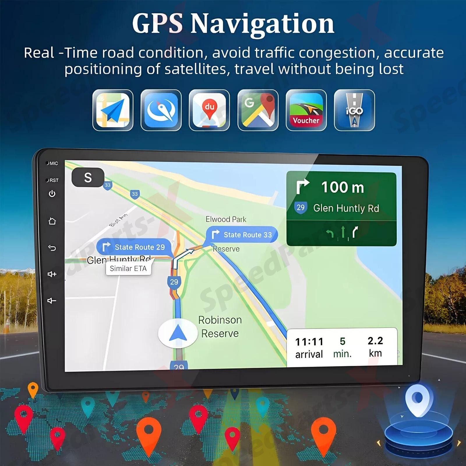 For 2016 2017 2018 Kia Optima K5 Android 13 Car Radio Carplay GPS Navi Wifi SWC