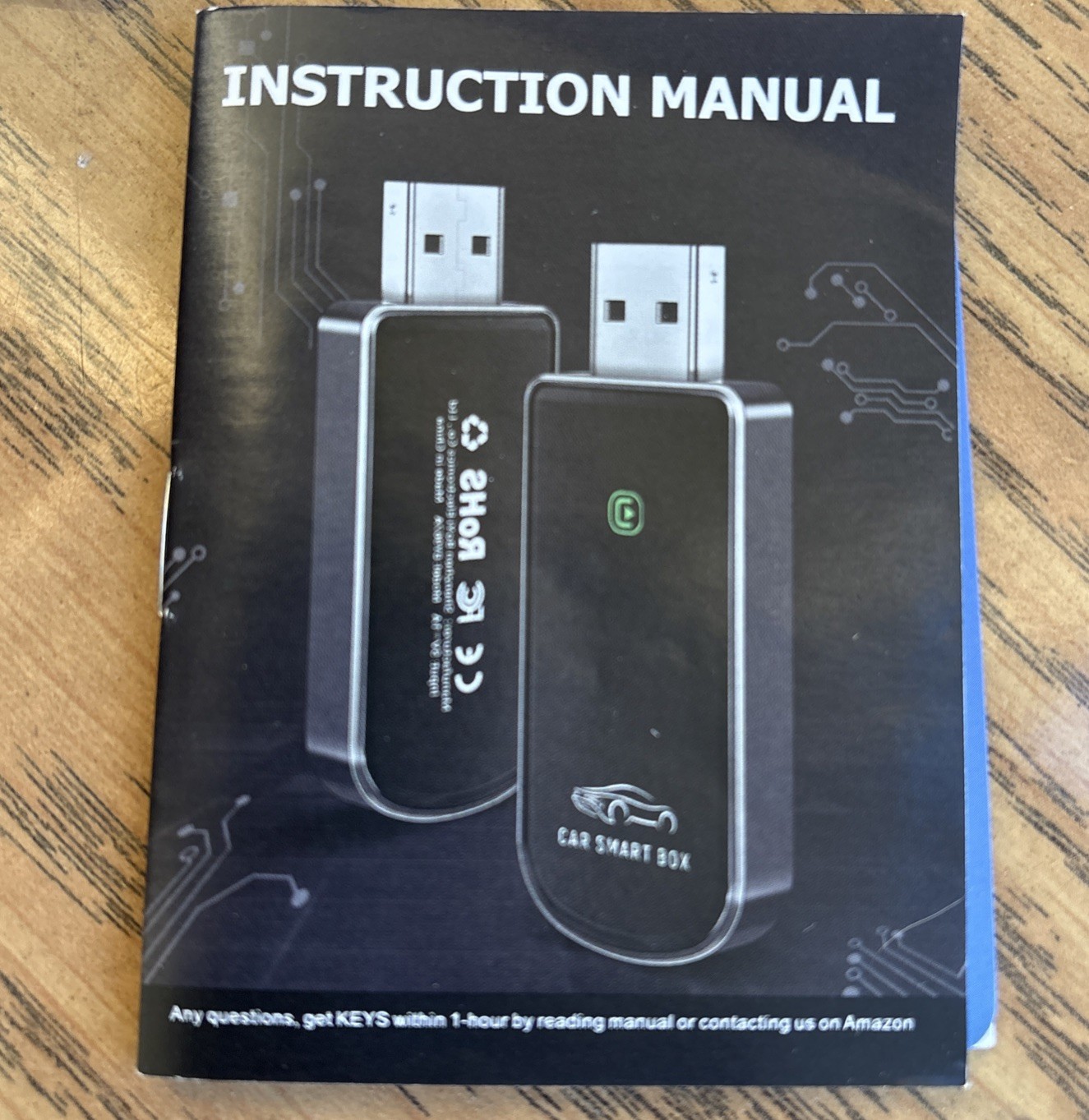 Amzefeel professional USB Wireless Carplay Adapter. Brand new never used .