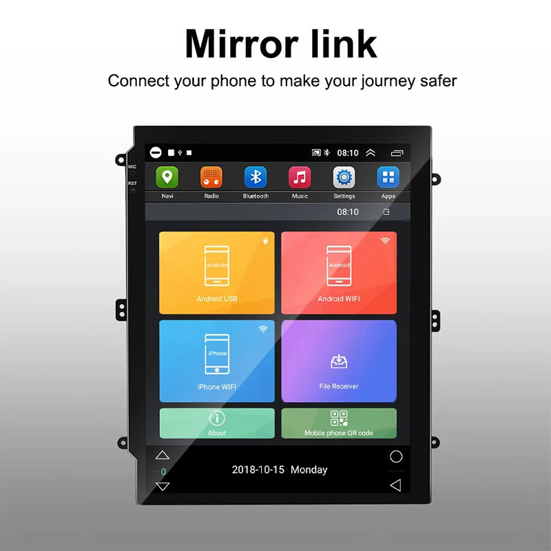 9.7″ Android 13 Car Stereo Radio Carplay GPS Screen For Cadillac ATS SRX XTS CTS